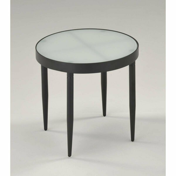 Deluxdesigns End Table - Black 14 x 15 x 15 in. DE3005243